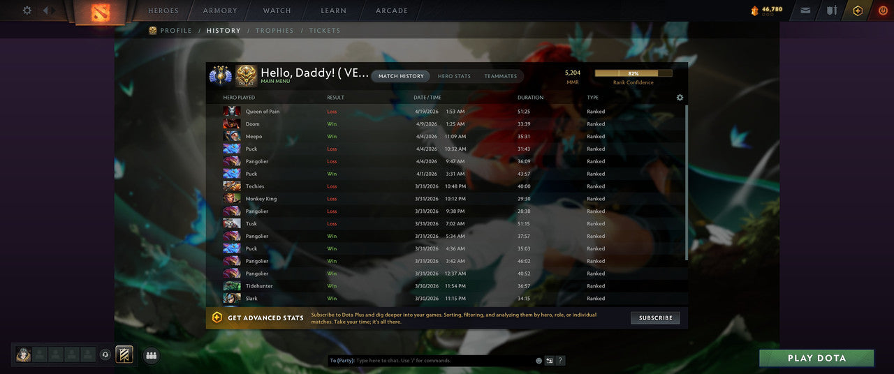 Divine IV | MMR: 5204 - Behavior: 11749