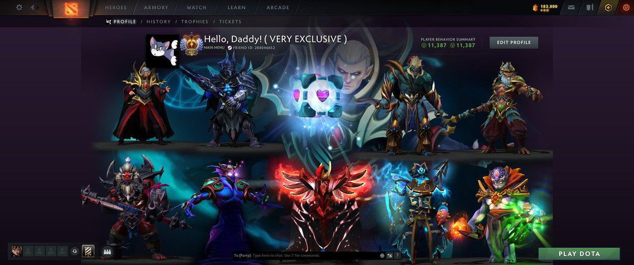 Immortal [417] | MMR: 10500 - Behavior: 11387