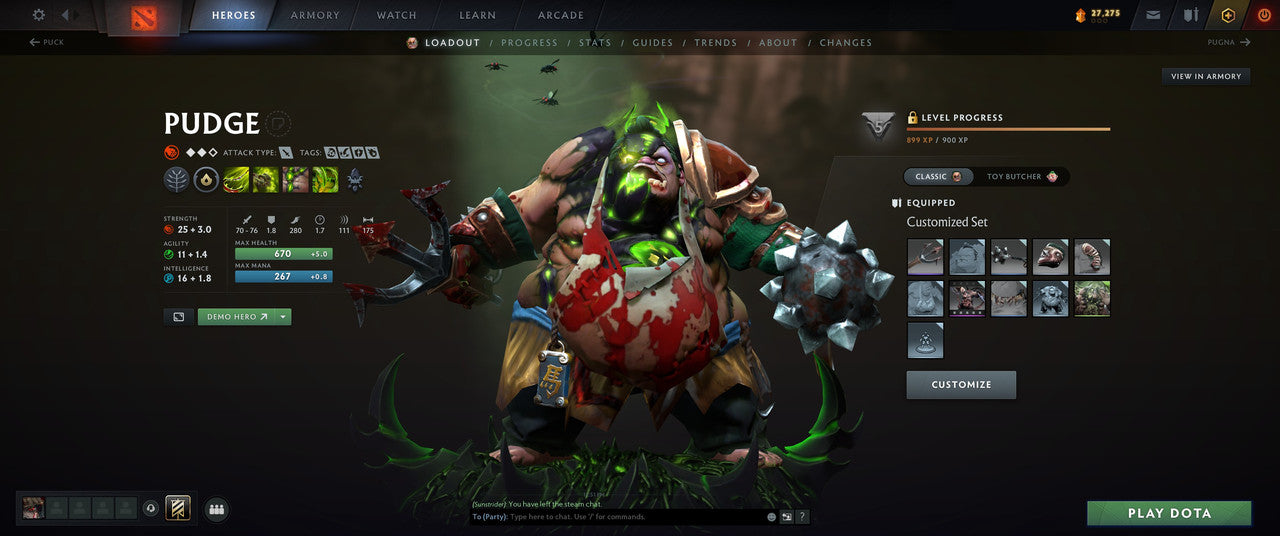 Immortal [ 100 ] | MMR: 12376 - Behavior: 9373