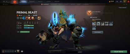 Immortal [ 100 ] | MMR: 12376 - Behavior: 9373