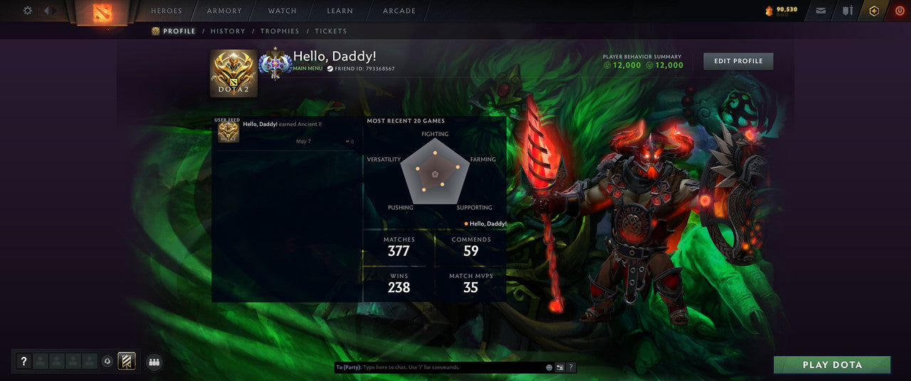 Ancient III | MMR: 4256 - Behavior: 11550