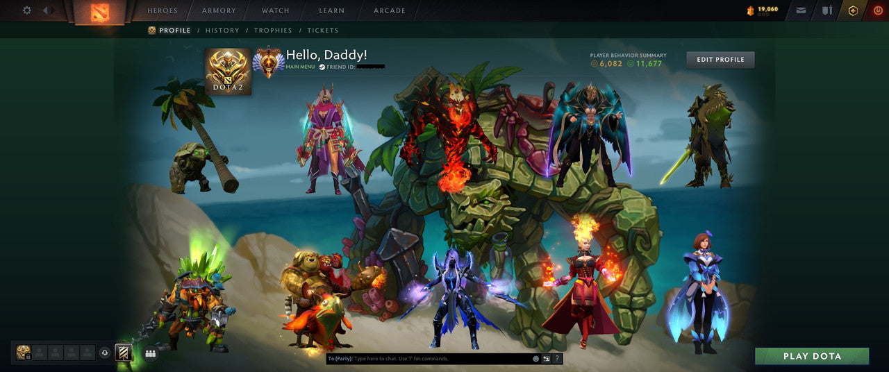 Immortal | MMR: 6850 - Behavior: 11677