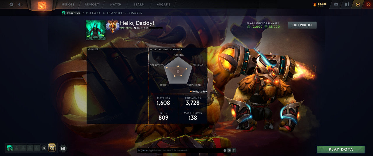 Immortal [450] | MMR: 10350 - Behavior: 12000