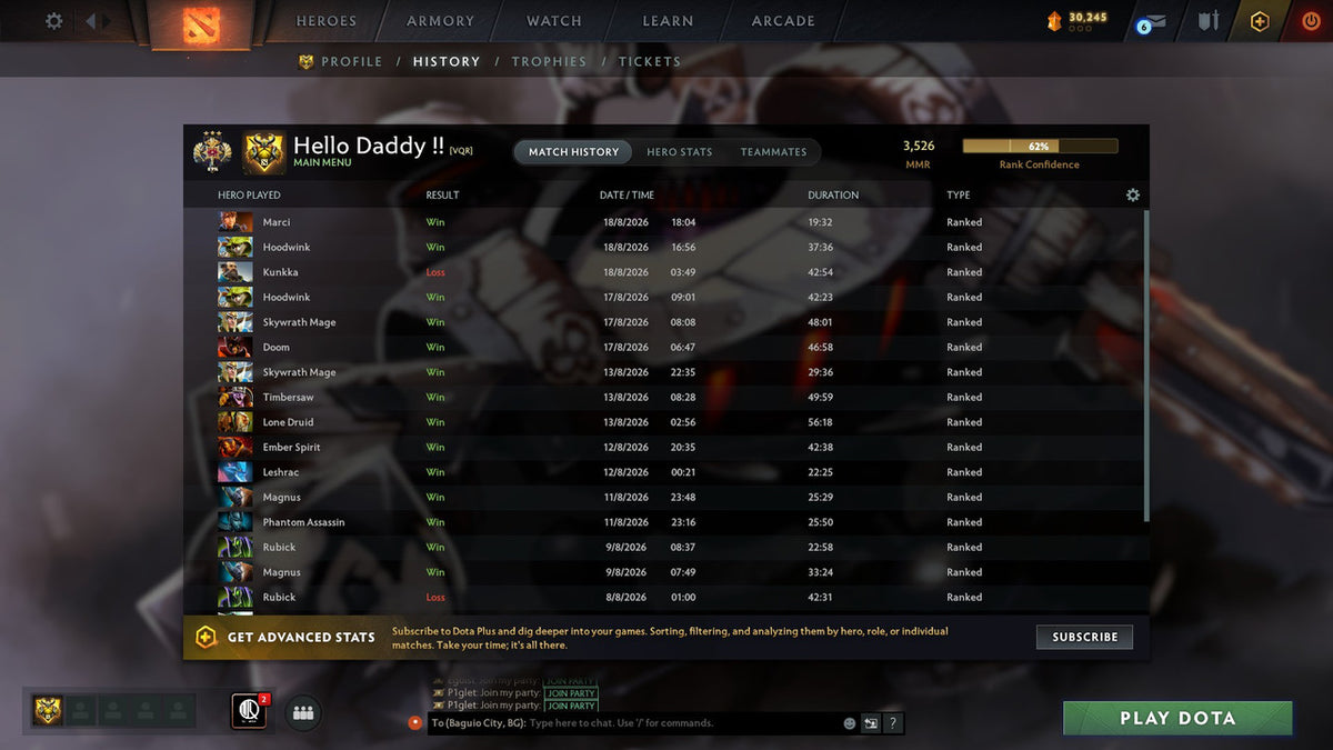 MMR: 3526 - Behavior: 12000