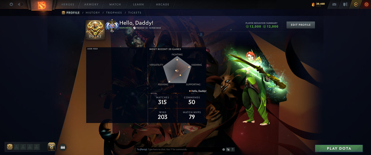 Ancient I | MMR: 3892 - Behavior: 12000