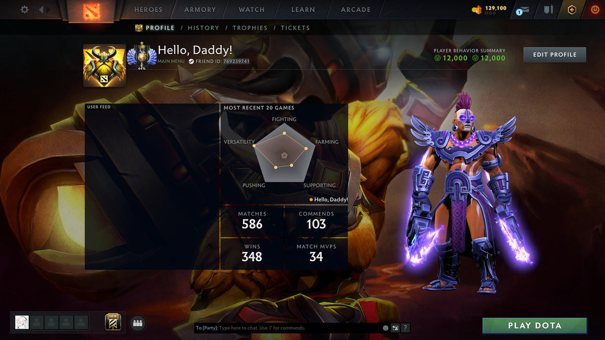 Divine I | MMR: 4708 - Behavior: 12000
