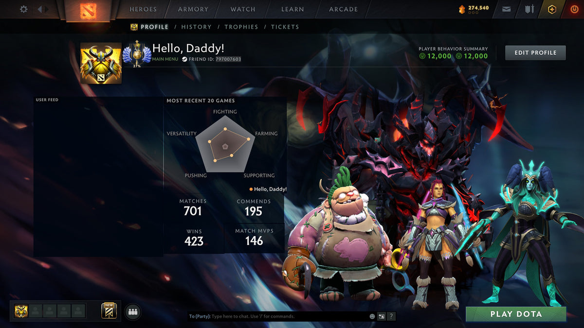 Divine I | MMR: 4675 - Behavior: 12000