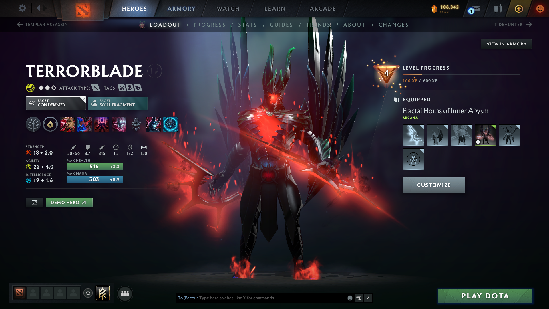 Immortal | MMR: 6957 - Behavior: 8645 - Communication: 8645