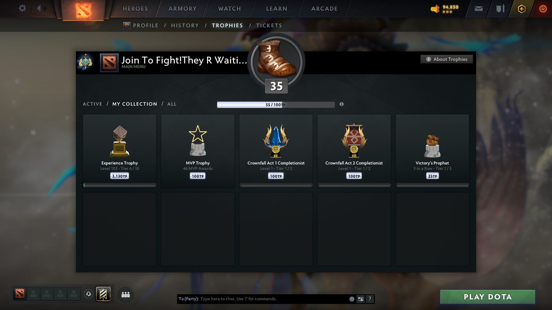 Archon I | MMR: 2206 - Behavior: 9733 - Communication: 9733