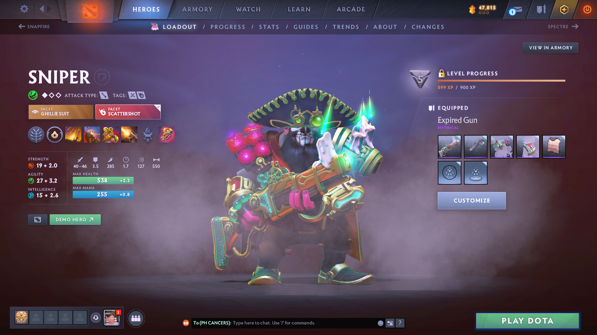 Legend I | MMR: 3108 - Behavior: 8795 - Communication: 8795