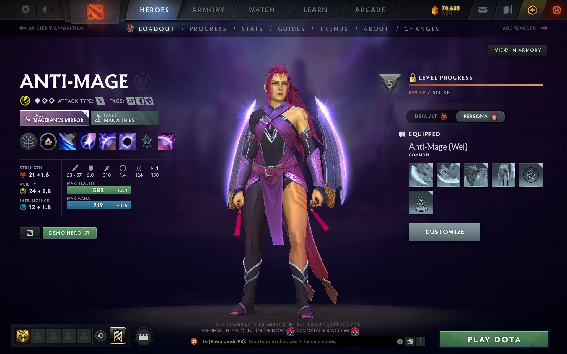 MMR: TBD - Behavior: 10000