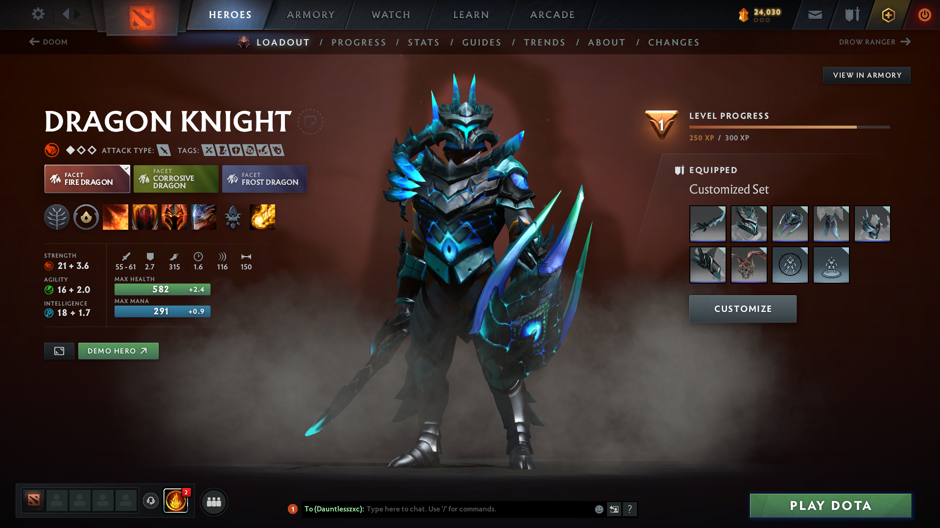 Legend I | MMR: 3108 - Behavior: 10048