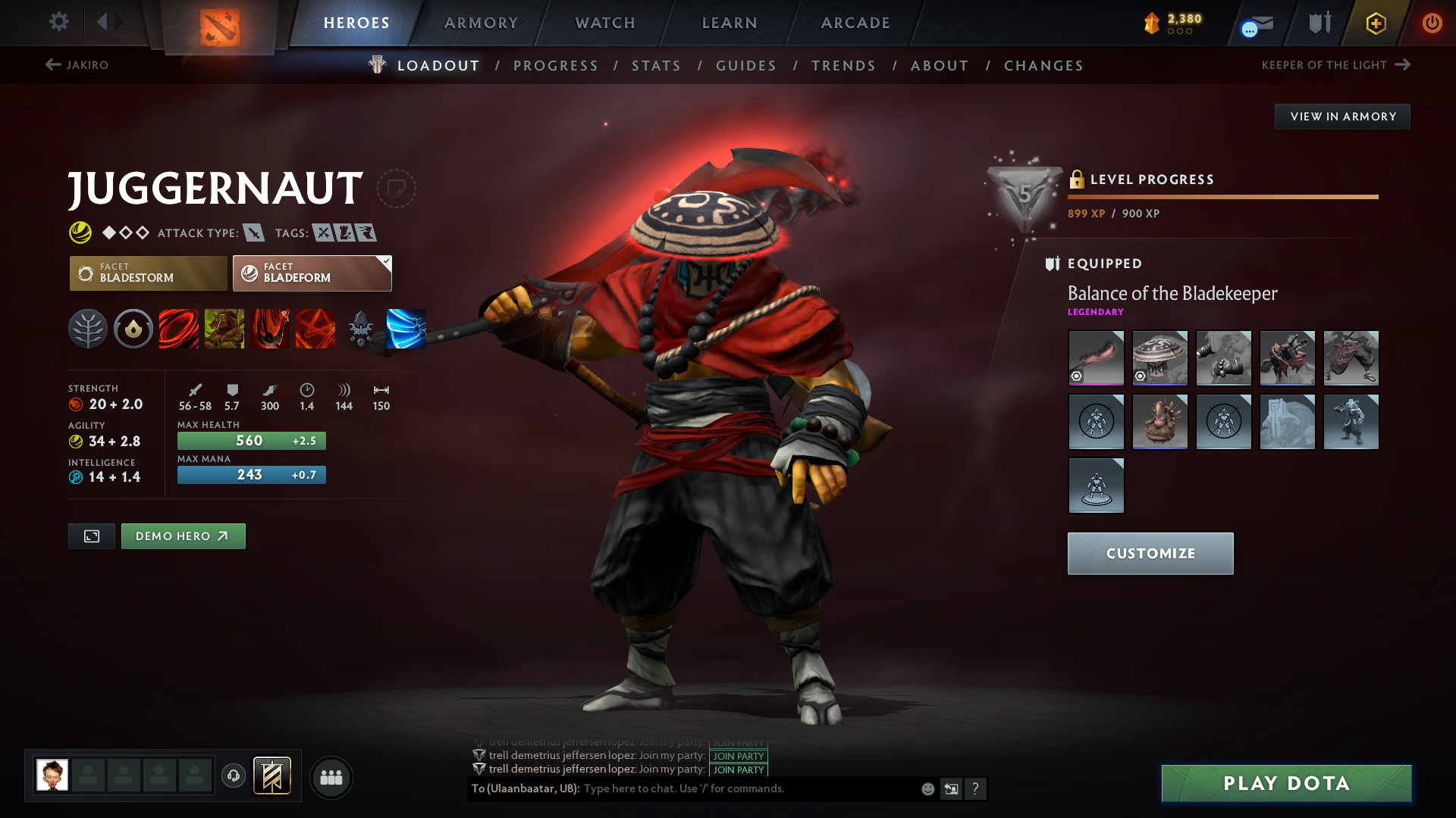 Archon V | MMR: 2857 - Behavior: 11515 - Communication: 11515