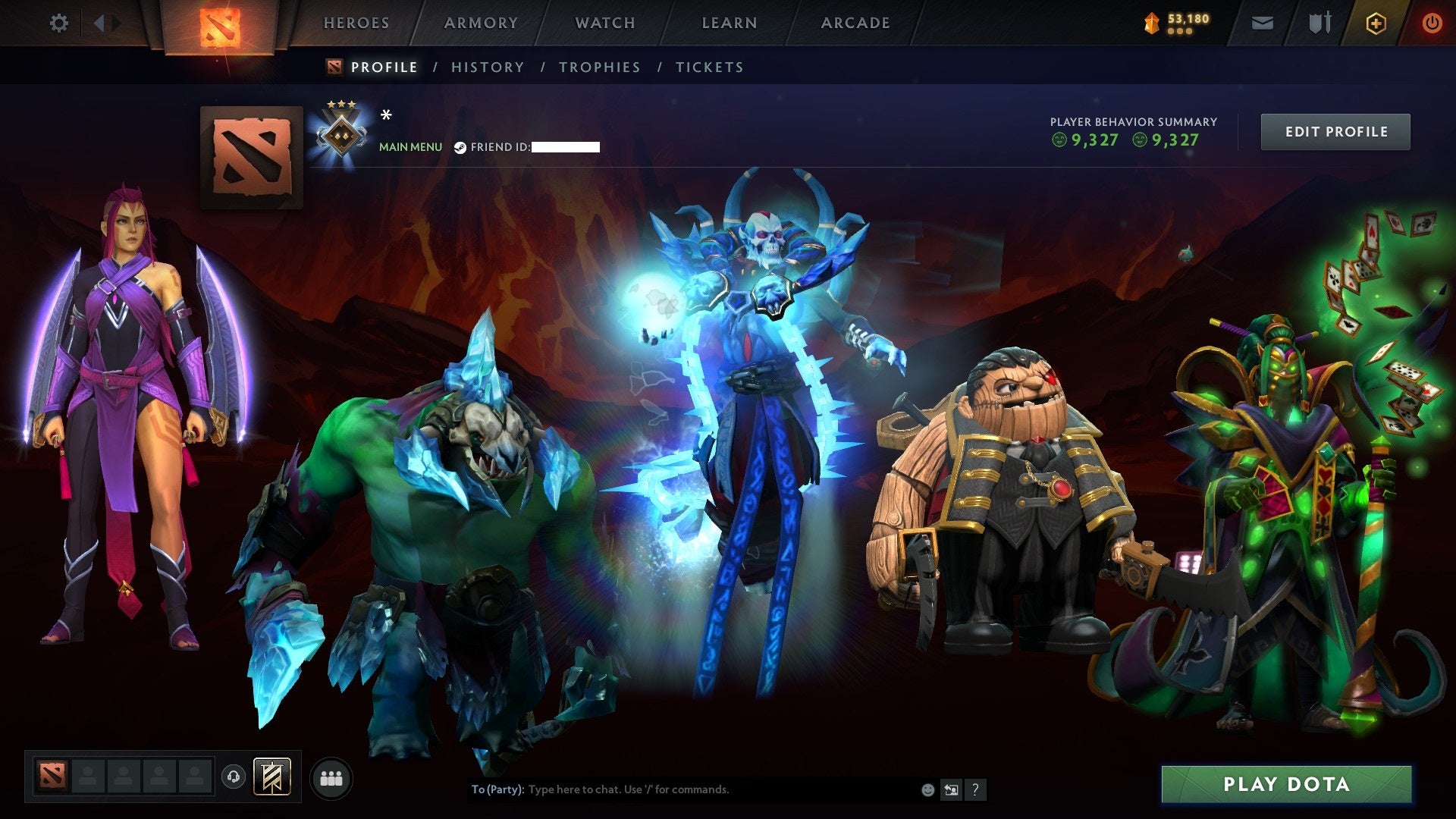 MMR: 999 - Behavior: 9327