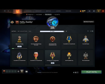 Legend I | MMR: 3110 - Behavior: 9170 - Communication: 9170