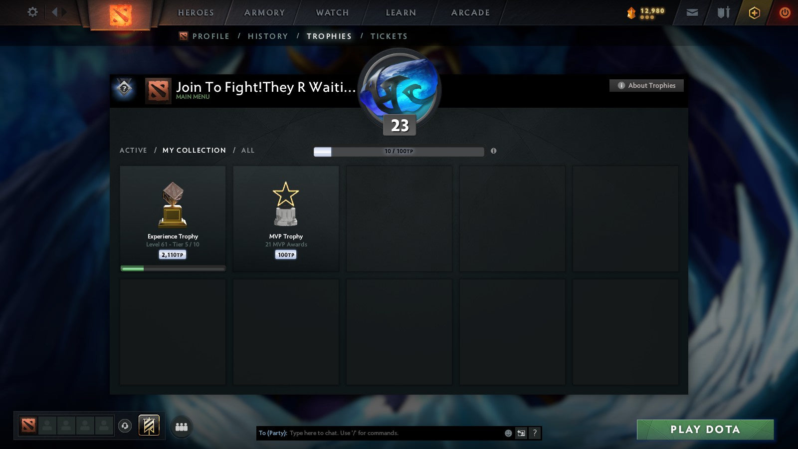 MMR: 6124 - Behavior: 9838