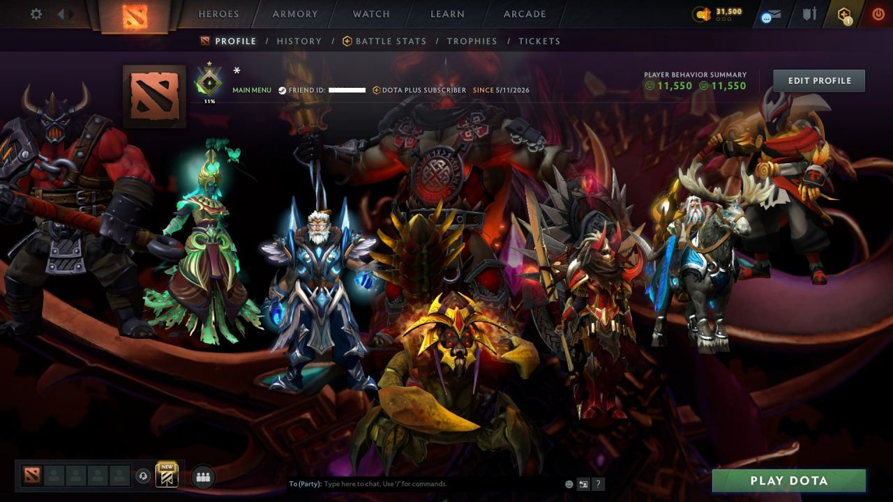 MMR: 1 - Behavior: 11550