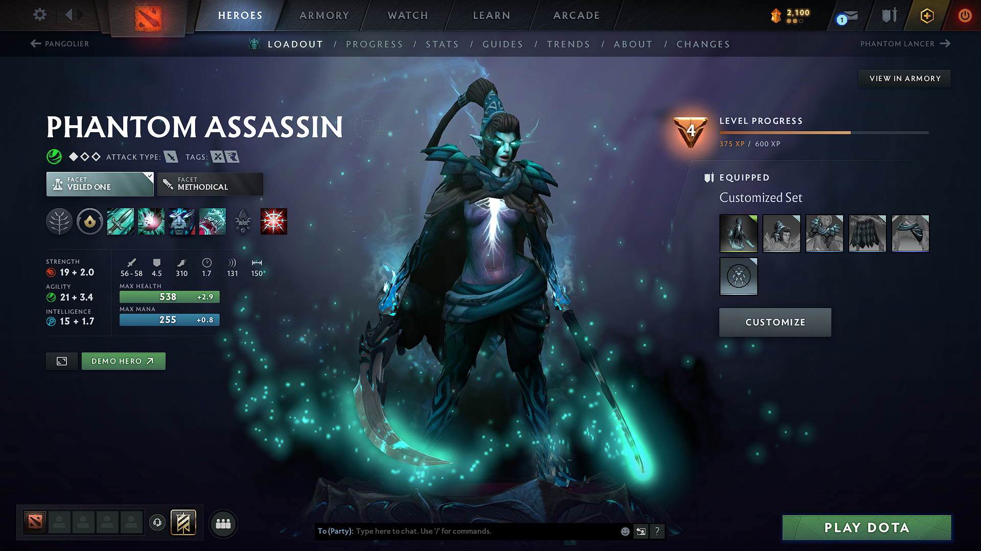 Guardian V | MMR: 1475 - Behavior: 9707 - Communication: 9707