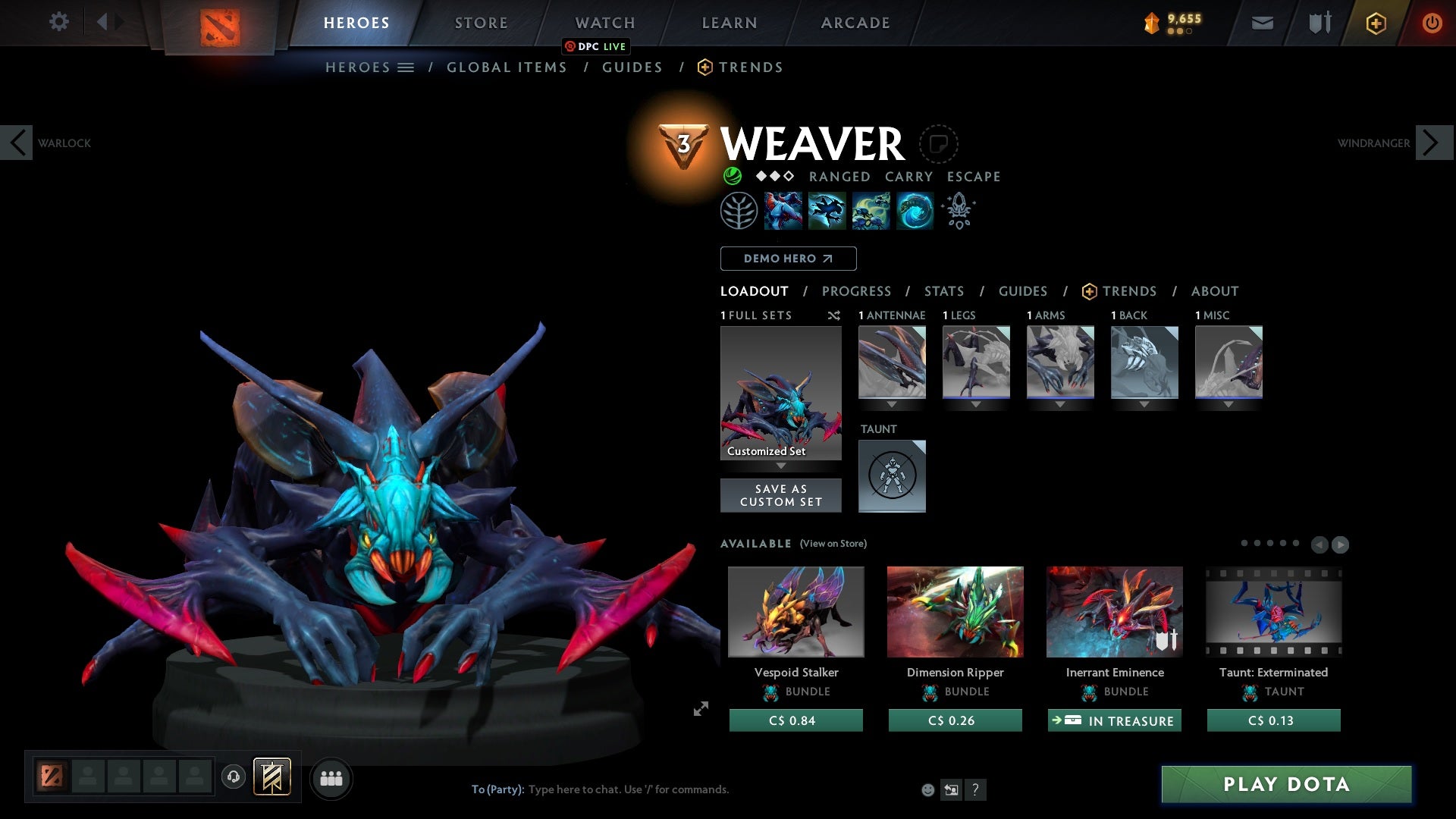 Ancient V | MMR: 4443 - Behavior: 9825