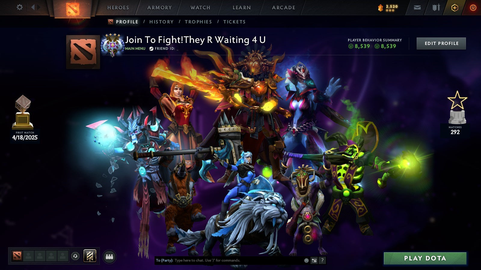 MMR: 4201 - Behavior: 8539