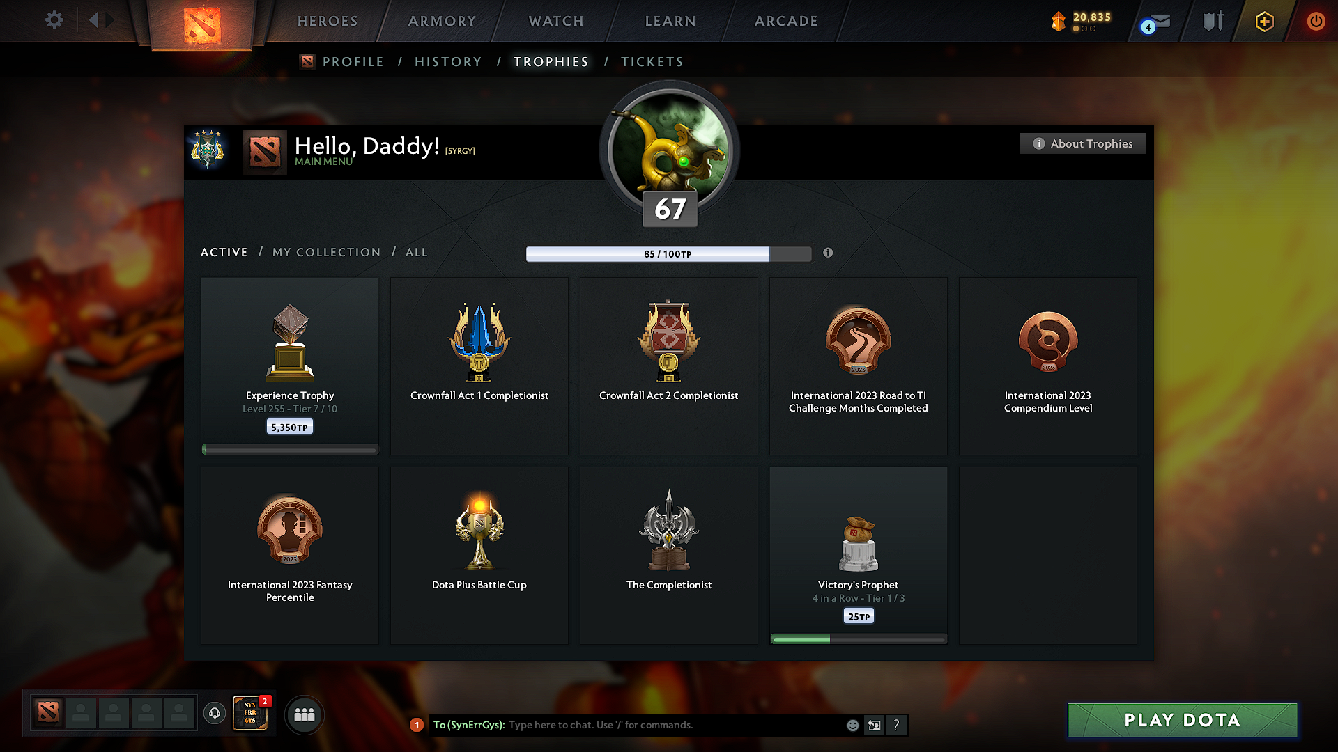 Archon IV | MMR: 2868 - Behavior: 10810 - Communication: 10810