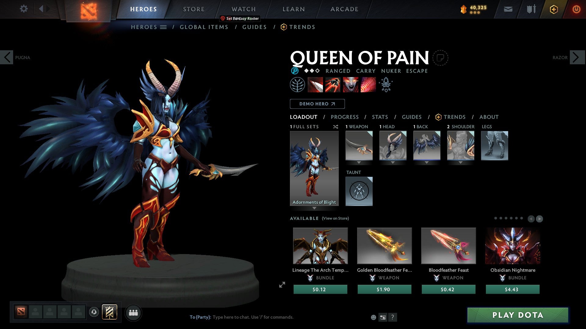 Immortal | MMR: 5625 - Behavior: 10000