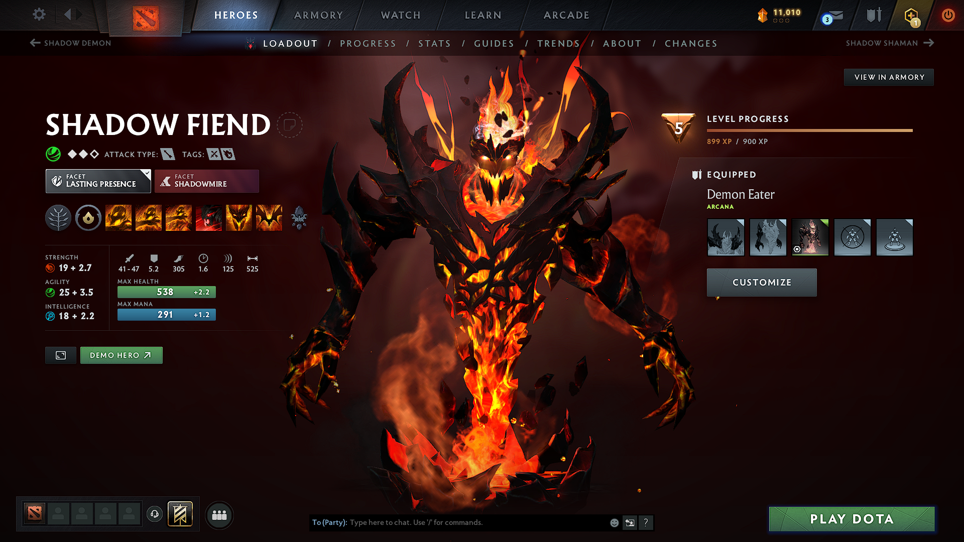 Guardian I | MMR: 821 - Behavior: 10559 - Communication: 10559