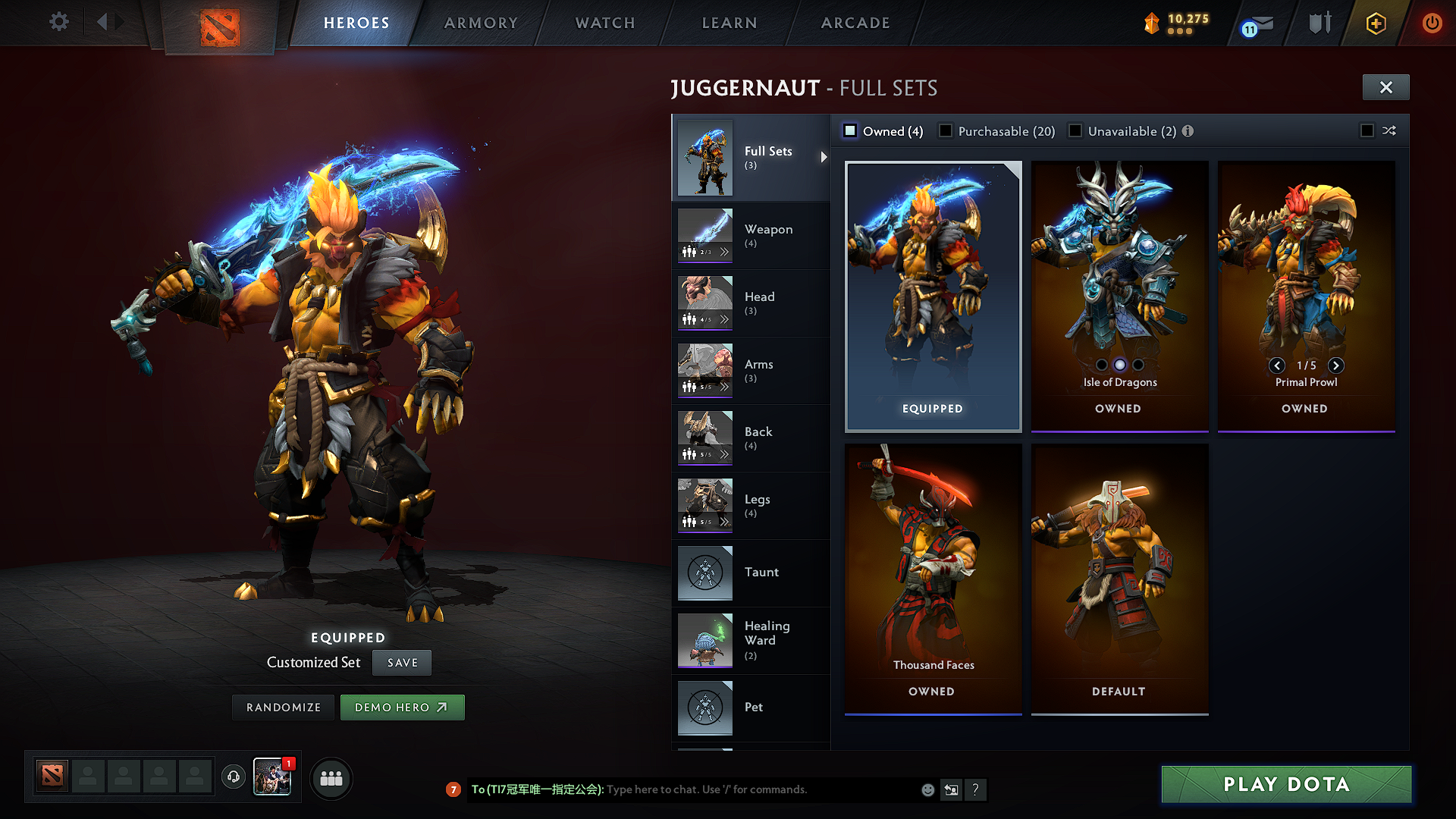 Legend IV | MMR: 3461 - Behavior: 8592 - Communication: 8592