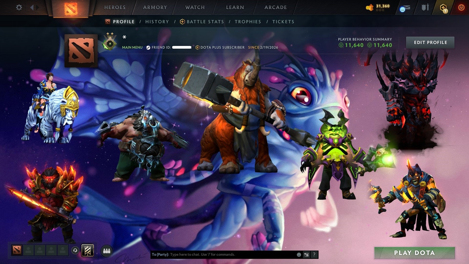 MMR: 100 - Behavior: 11640