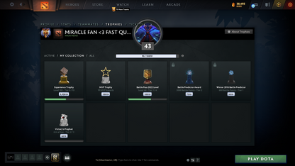 Immortal | MMR: 7422 - Behavior: 10000