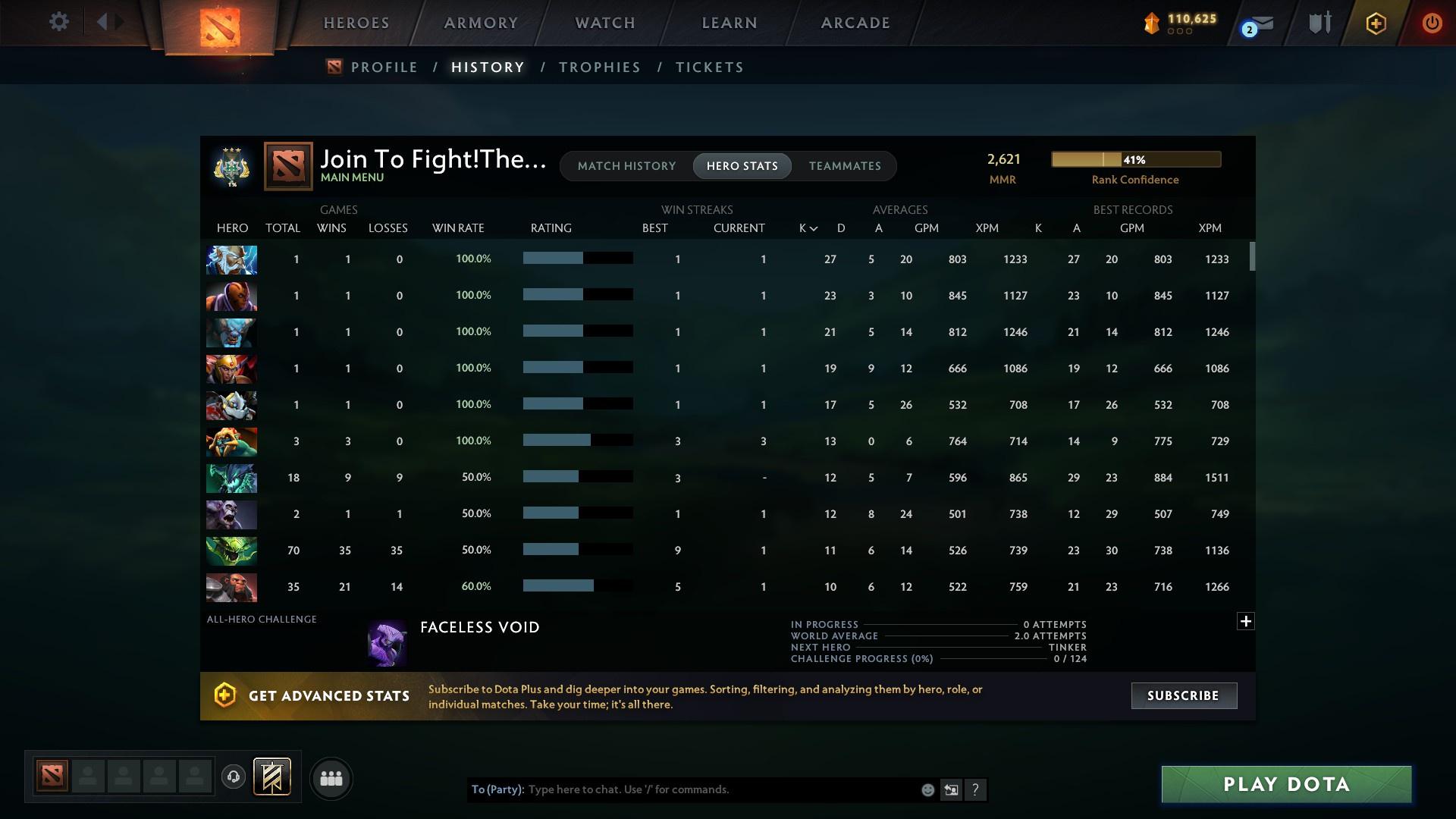 Archon III | MMR: 2621 - Behavior: 8041 - Communication: 8041