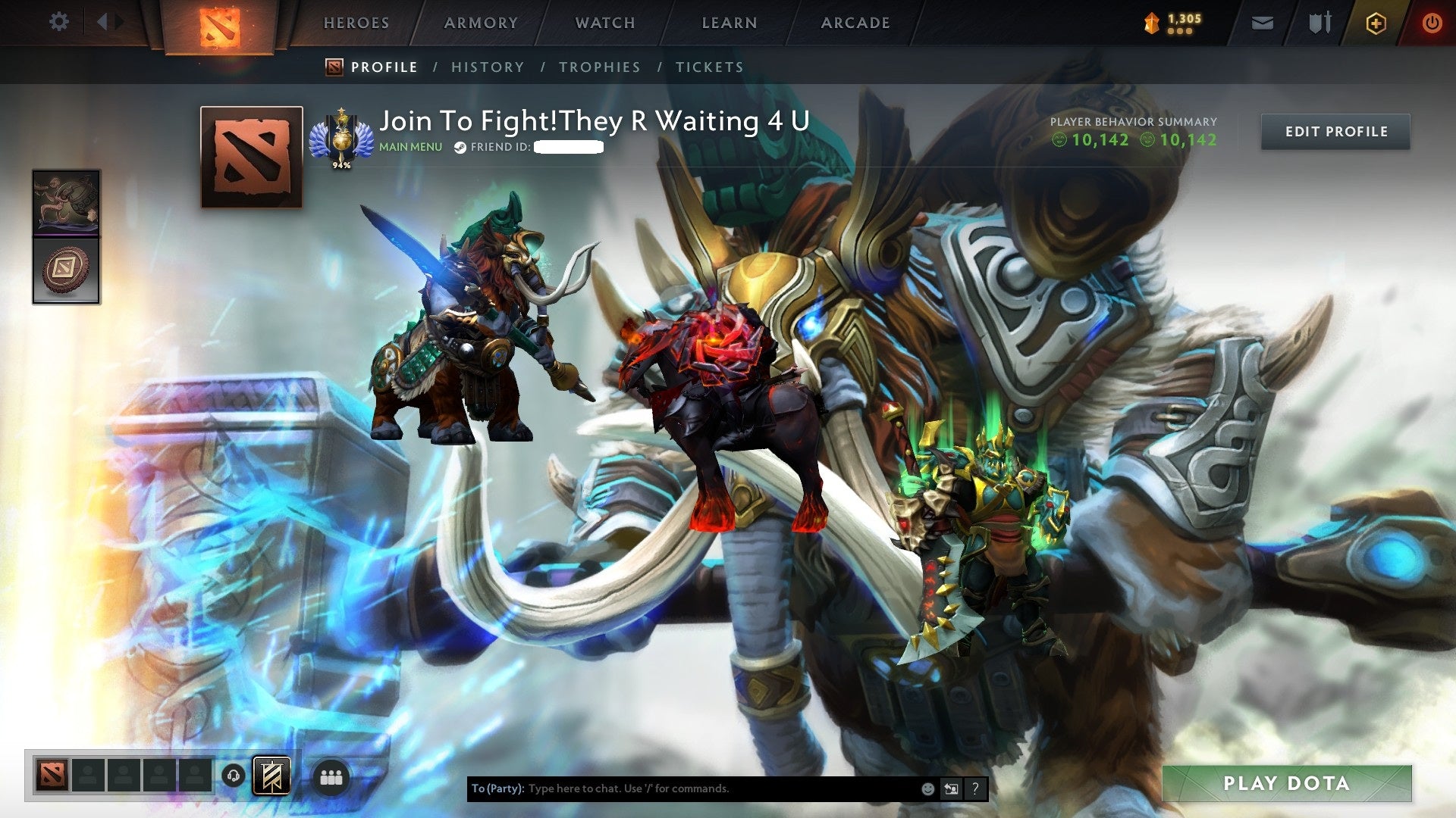 MMR: 4808 - Behavior: 10142