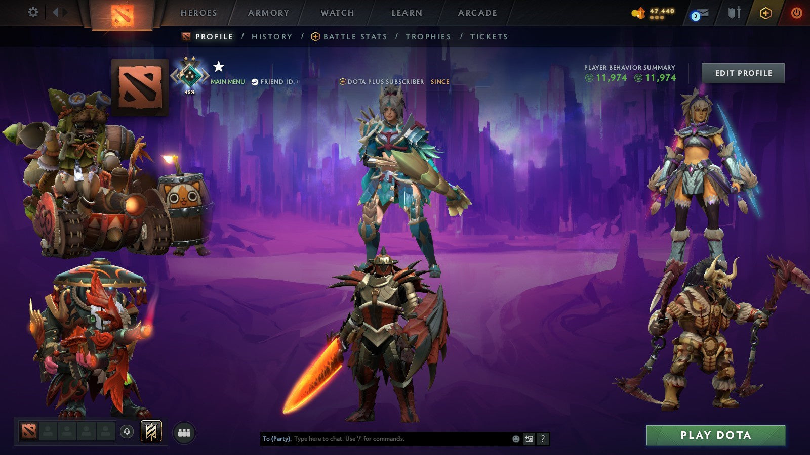 MMR: 1764 - Behavior: 11974