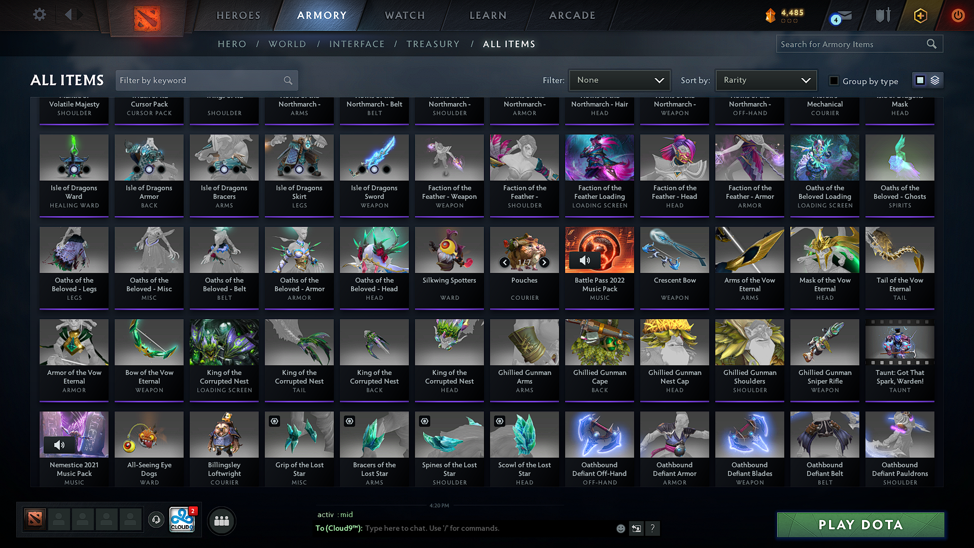 Ancient I | MMR: 3950 - Behavior: 11538 - Communication: 11538