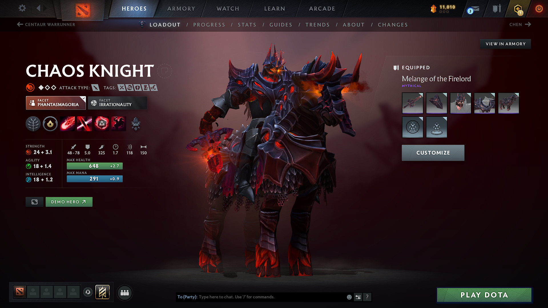 Guardian I | MMR: 821 - Behavior: 10559 - Communication: 10559