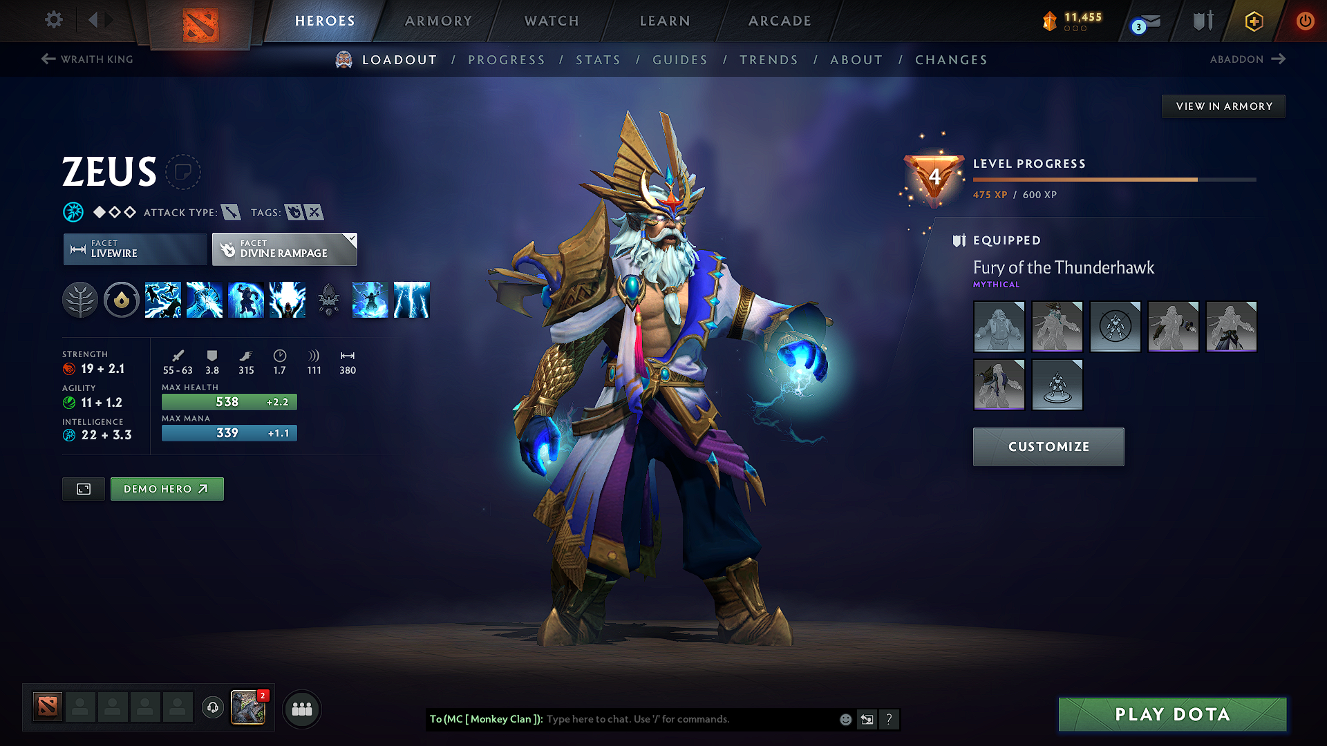 Archon III | MMR: 2648 - Behavior: 11168 - Communication: 11168