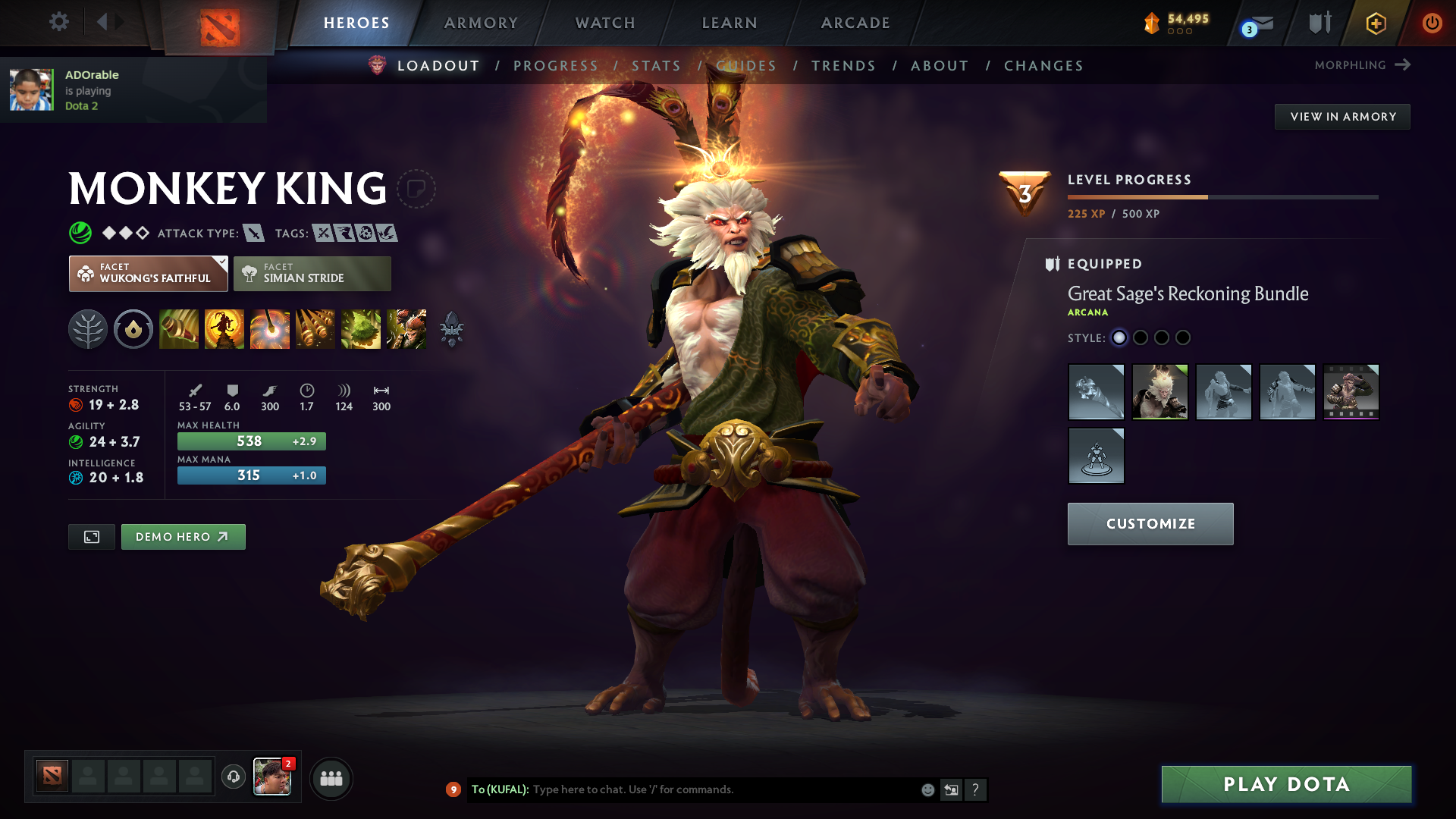 Legend V | MMR: 3766 - Behavior: 11966