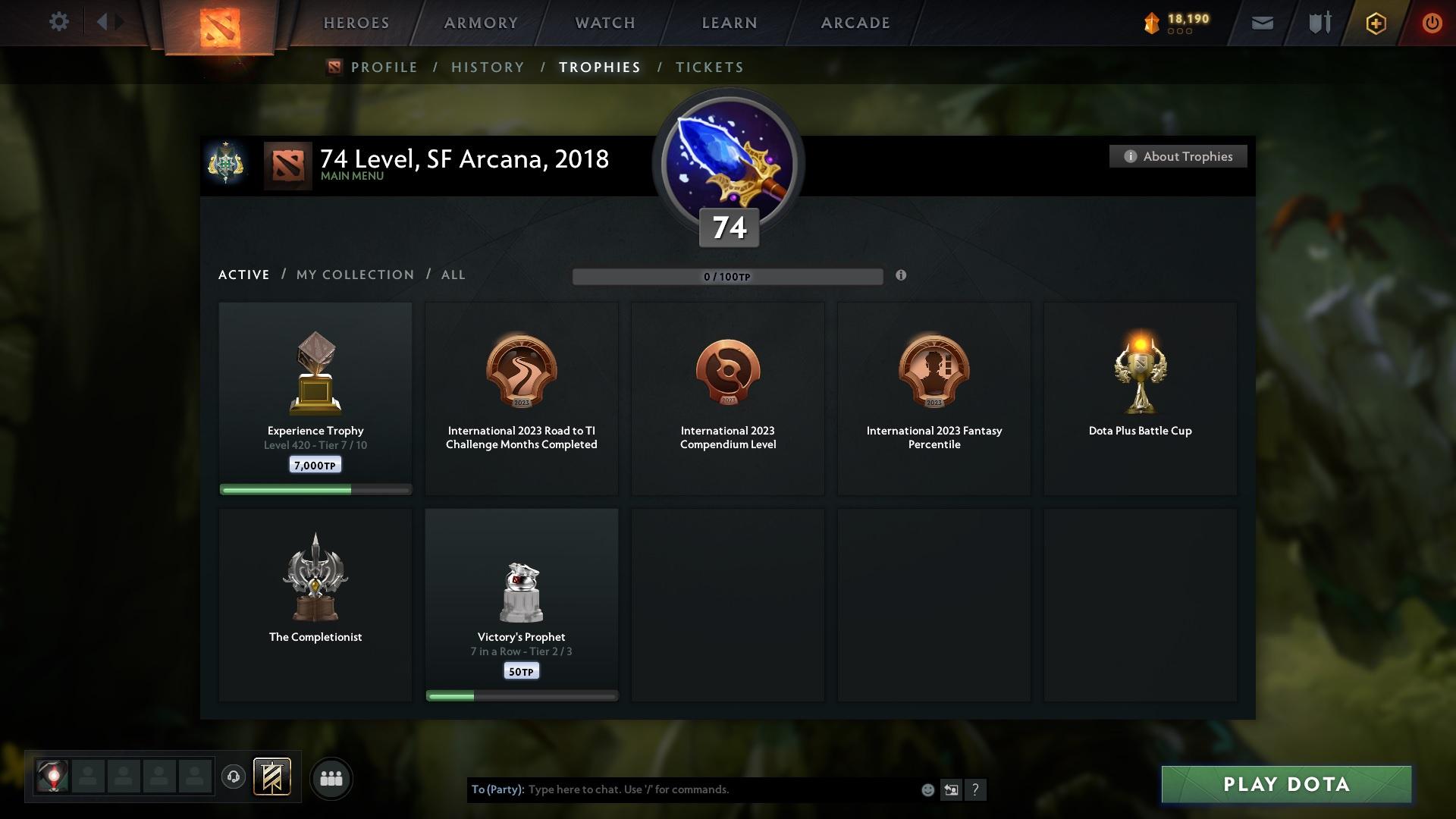 Archon I | MMR: 2334 - Behavior: 11485 - Communication: 11485