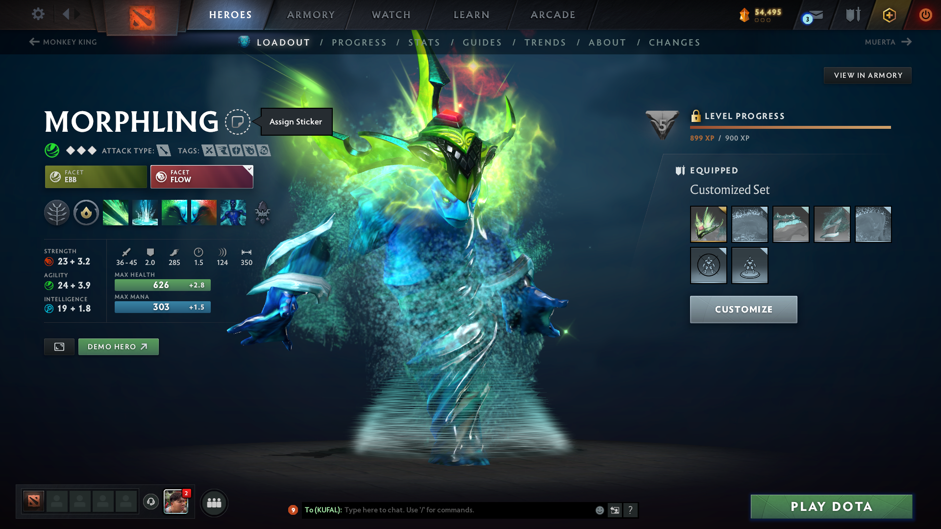 Legend V | MMR: 3766 - Behavior: 11966