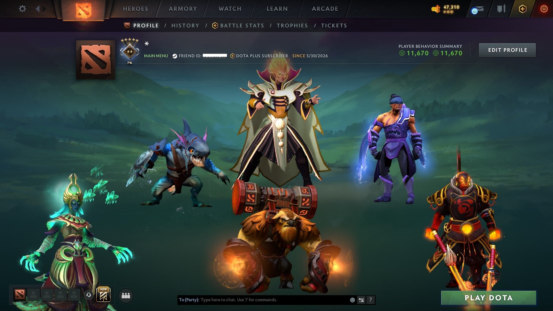 MMR: 1397 - Behavior: 11670