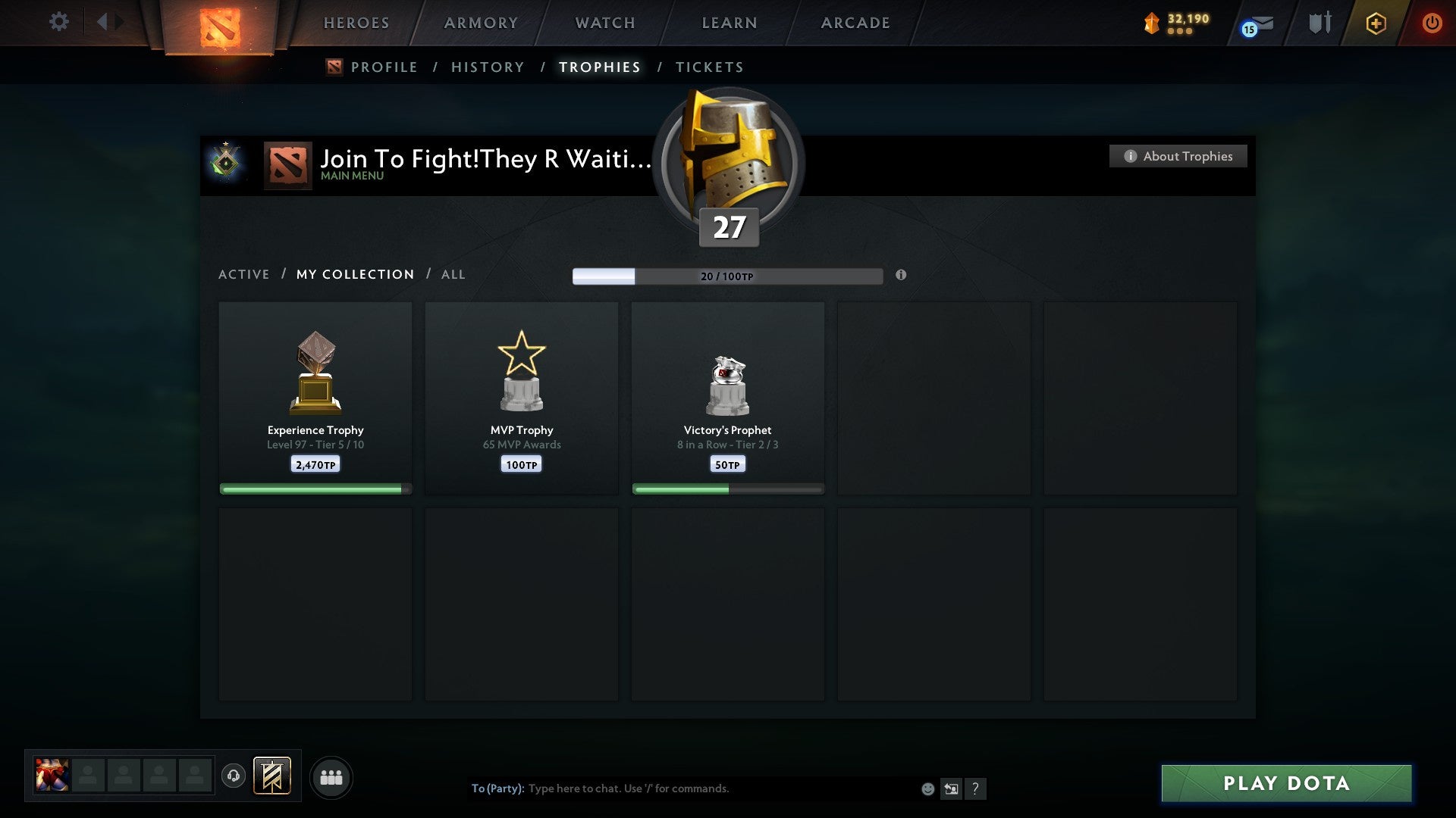 Herald I | MMR: 1 - Behavior: 8774 - Communication: 8774