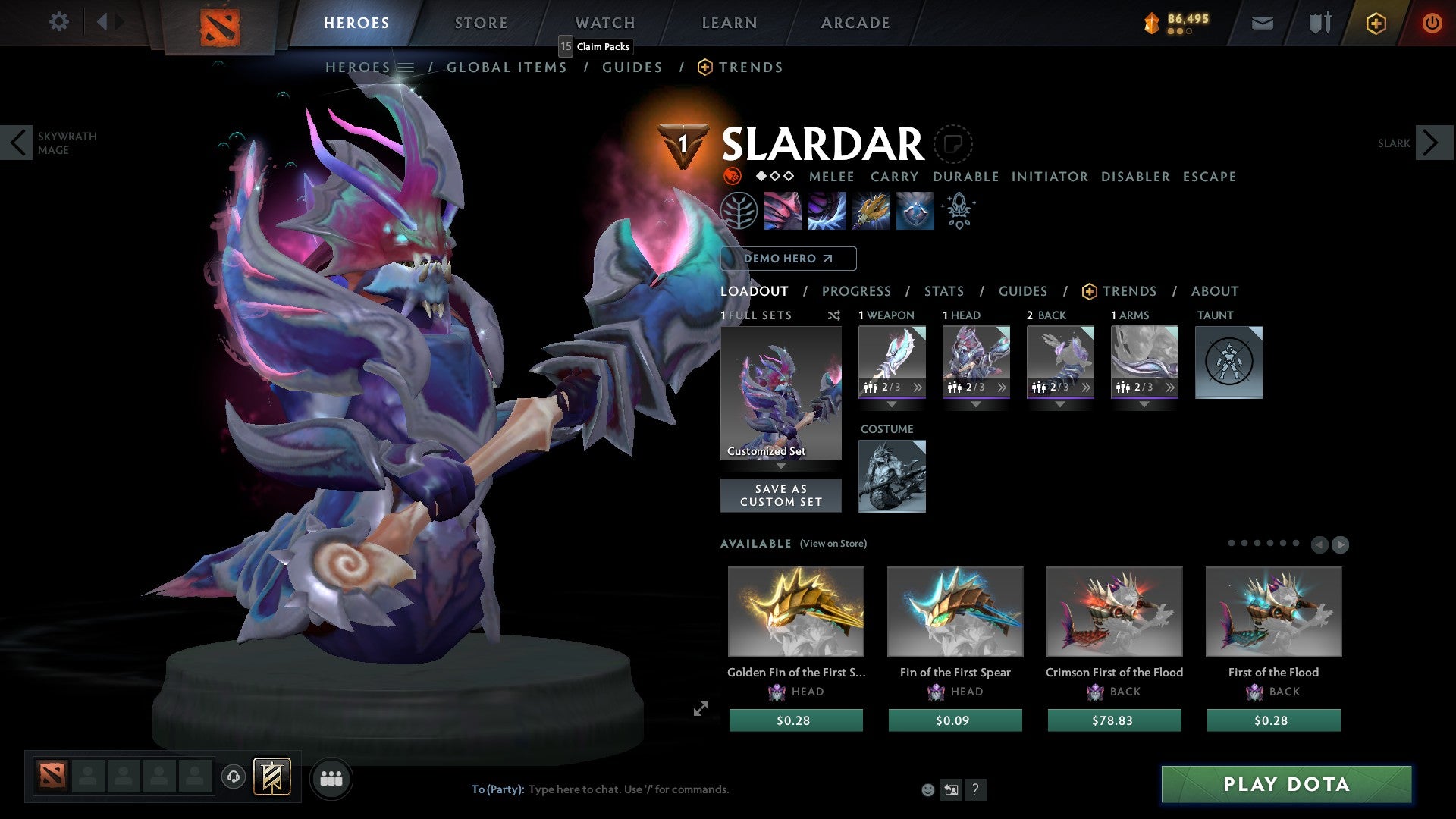 Ancient V | MMR: 4518 - Behavior: 10000