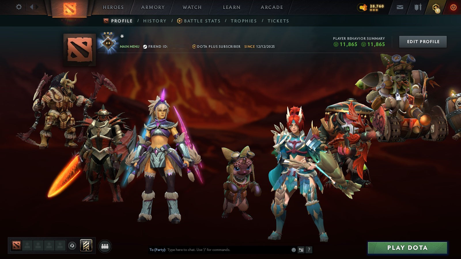 MMR: 1012 - Behavior: 11865