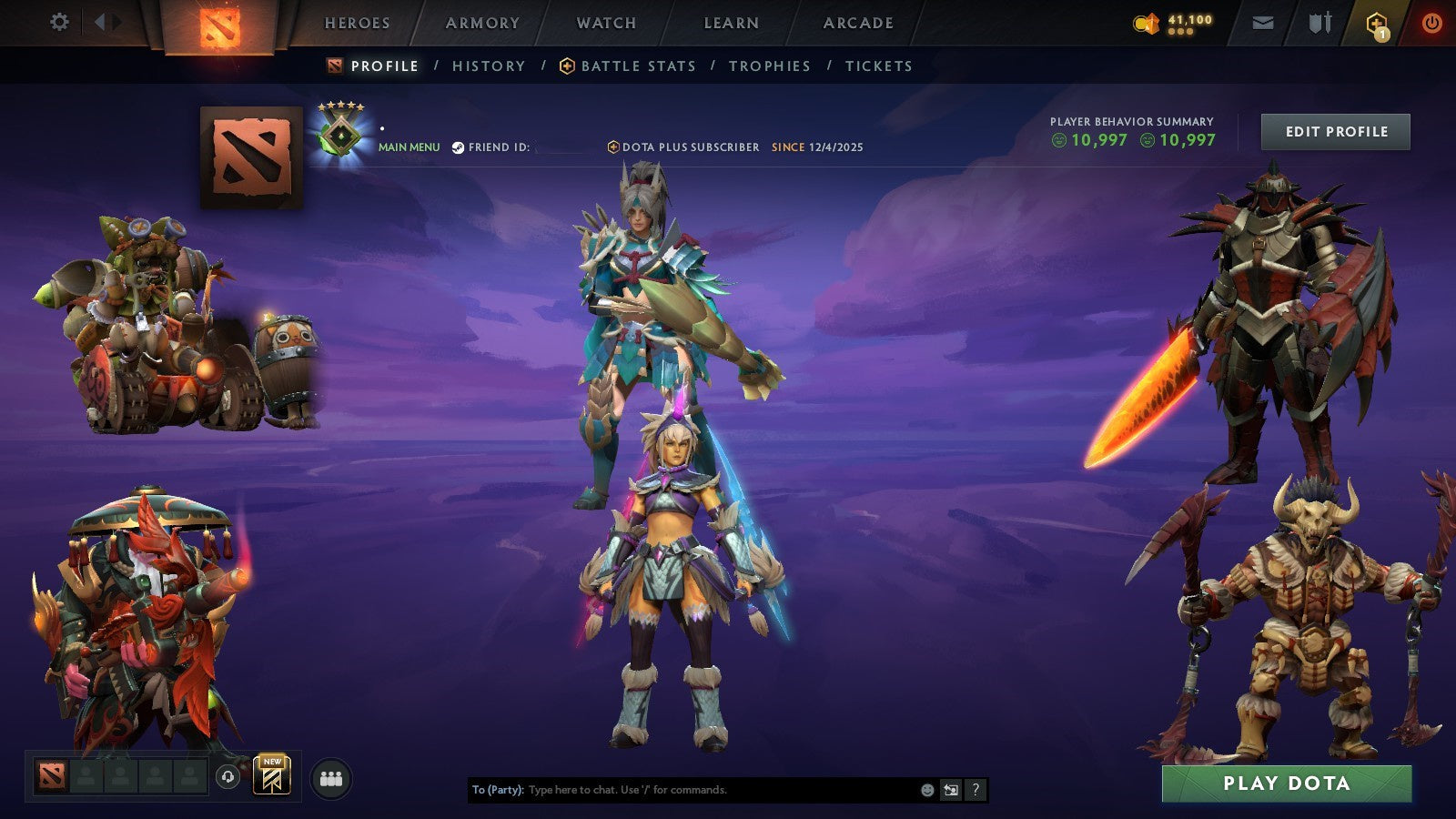 MMR: 609 - Behavior: 10997