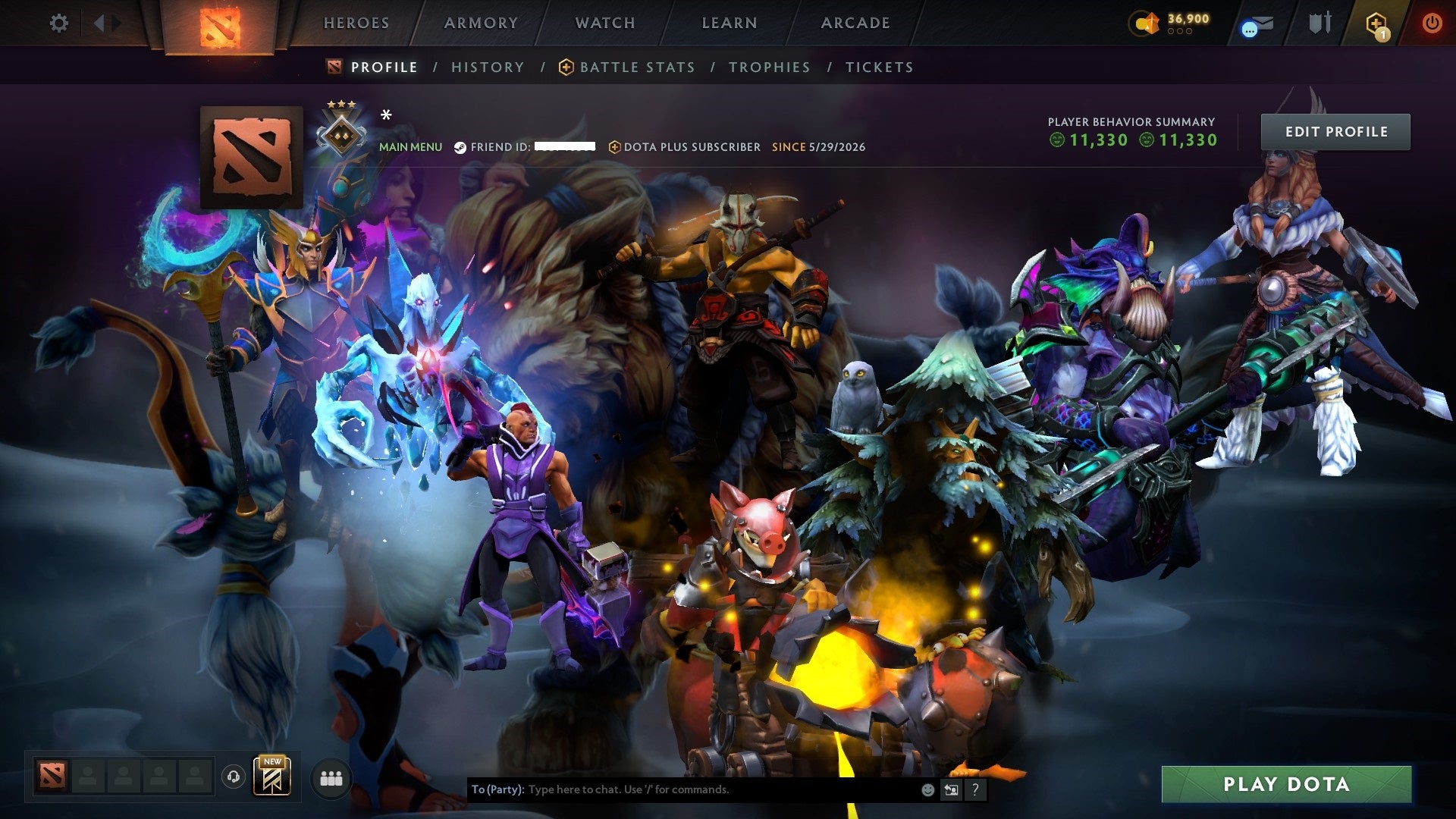 MMR: 895 - Behavior: 11330