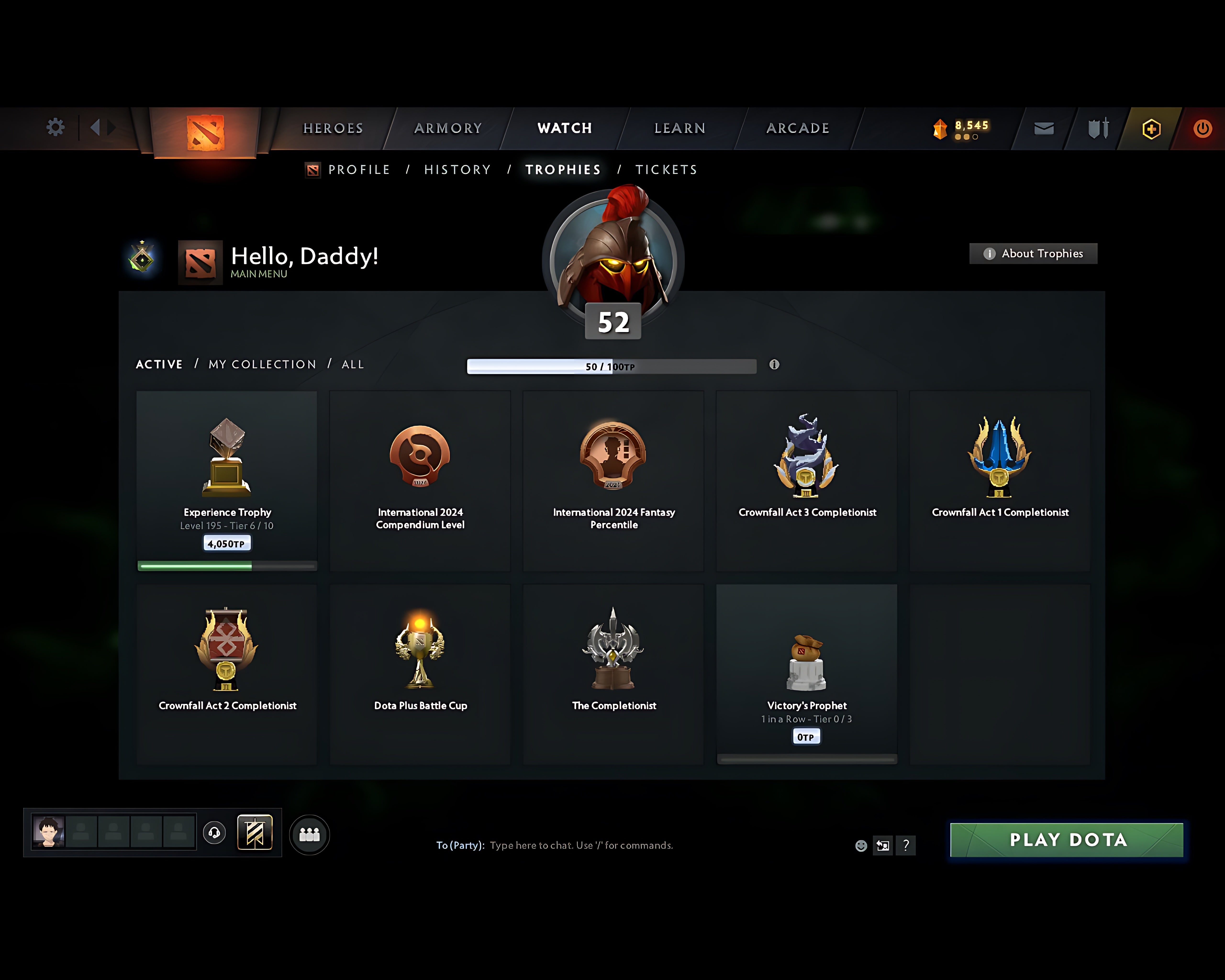 Herald I | MMR: 1 - Behavior: 9464 - Communication: 9464