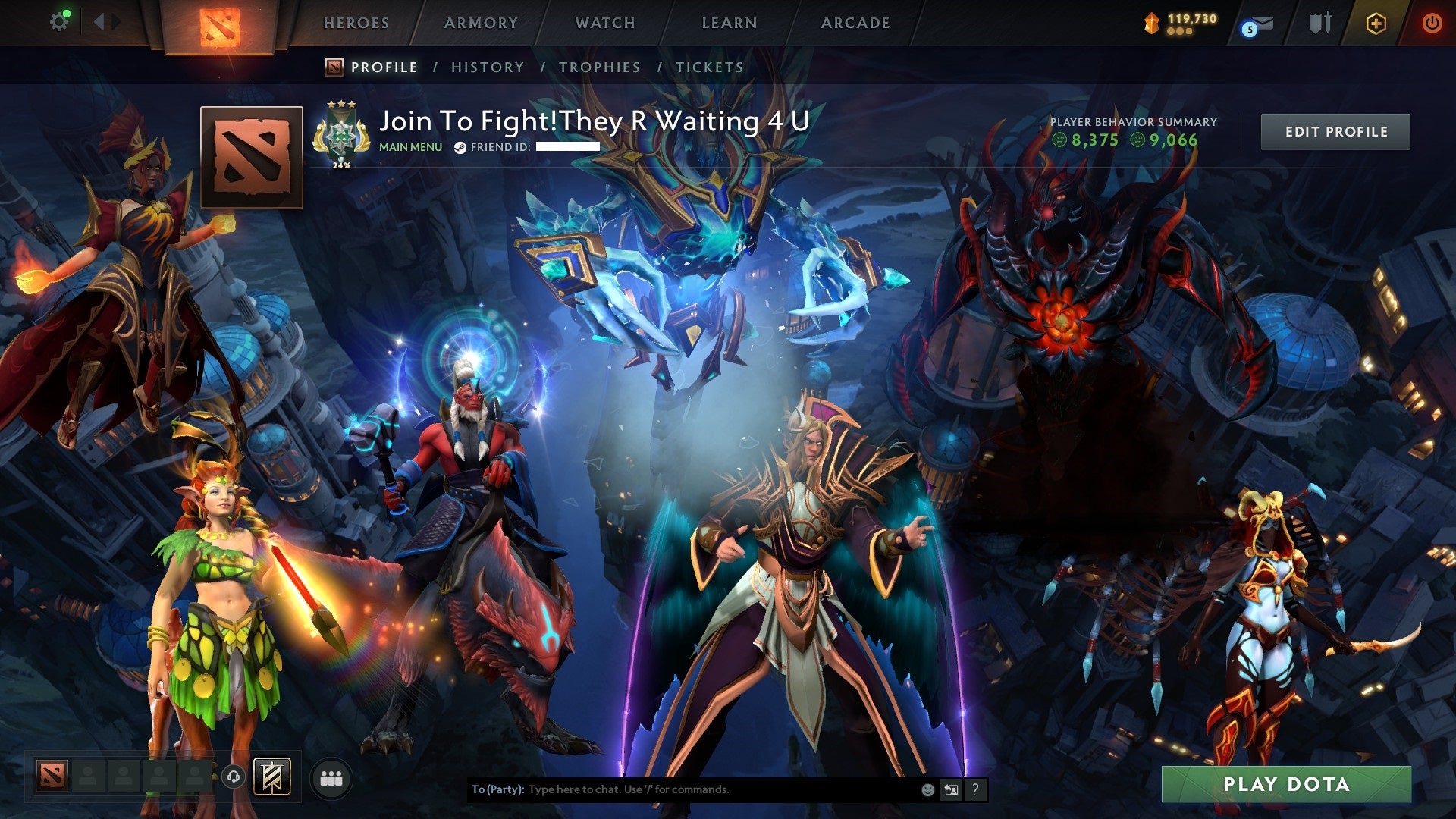 MMR: 2655 - Behavior: 9066