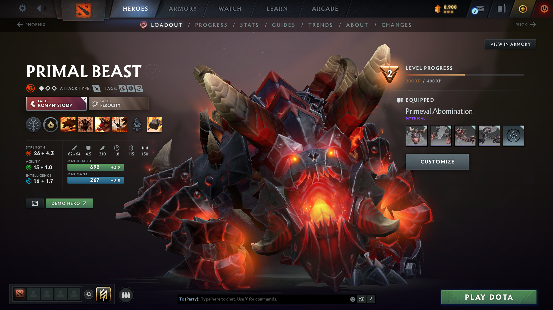 Archon V | MMR: 2966 - Behavior: 11819 - Communication: 11819