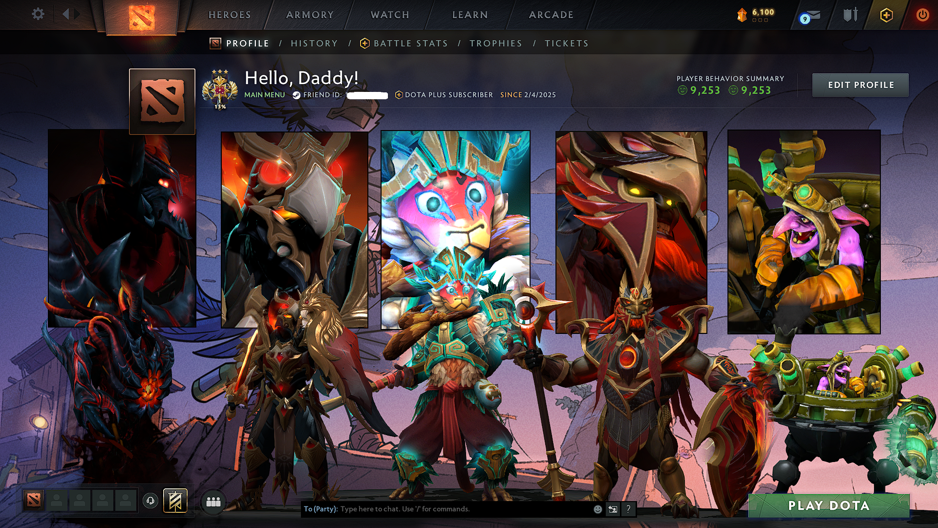 Legend III | MMR: 3409 - Behavior: 9253 - Communication: 9253