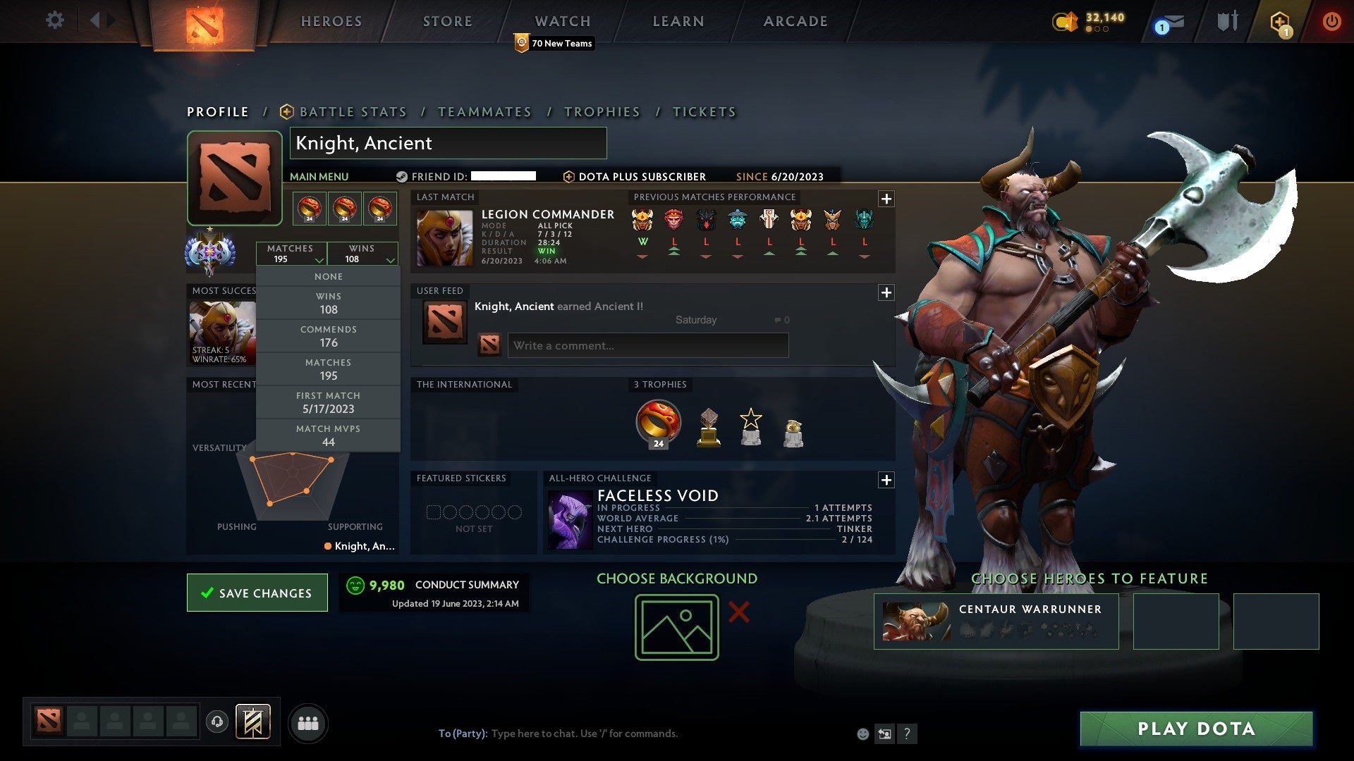 Ancient I | MMR: 3802 - Behavior: 9980